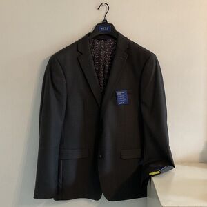 Apt. 9 Men's Dark Gray Two-Button Blazer